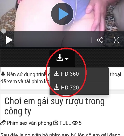 Hướng dẫn tải phim bằng Uc Browser